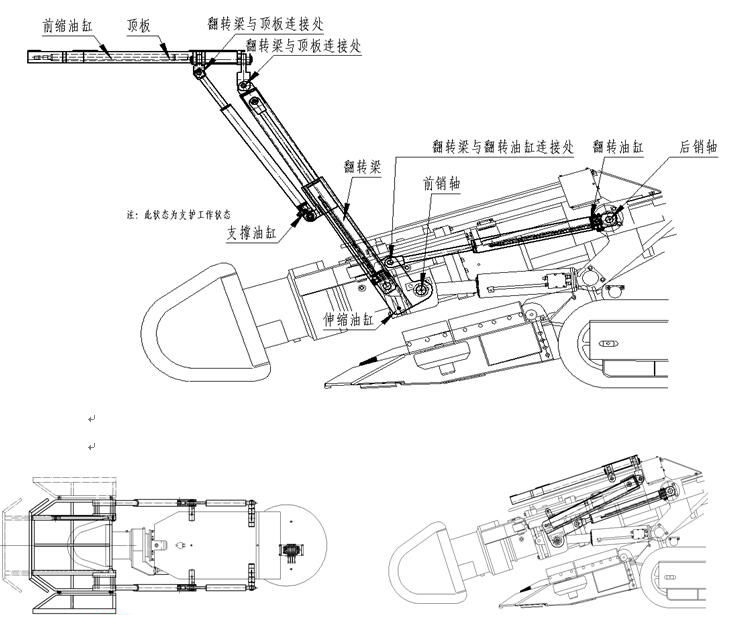 機載臨時(shí)支護裝置1